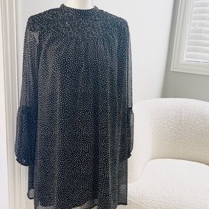 Zara polka dot dress